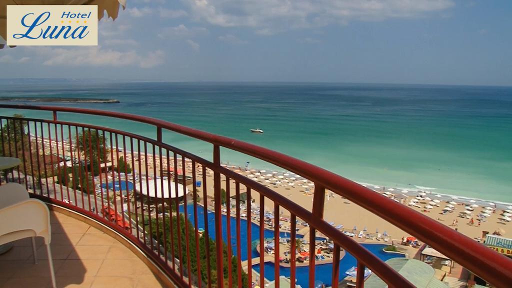 Luna Beach Hotel Golden Sands Exteriör bild